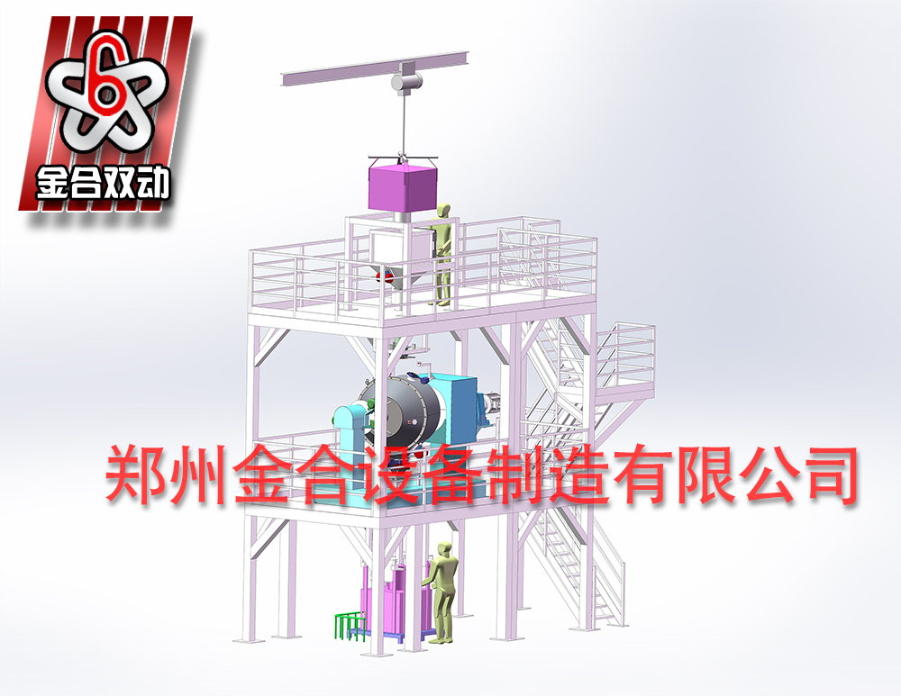 JHX3000L混合機生產線